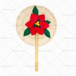 Abanico Flor de pascua