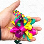Estrella colgante crisma arco