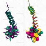 Estrella colgante crisma arco