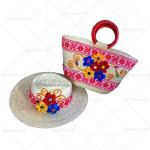 Combo Bolso y Sombrero Darla